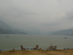 Phewa Lake - Misty